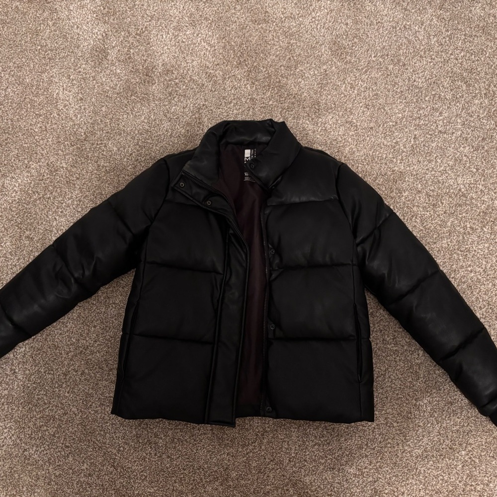 Marc New York Black Puffer Jacket – Size Medium